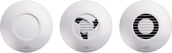 Fali- és mennyezeti ventilátor 230 V 260 m³/óra 18 cm ICON 180