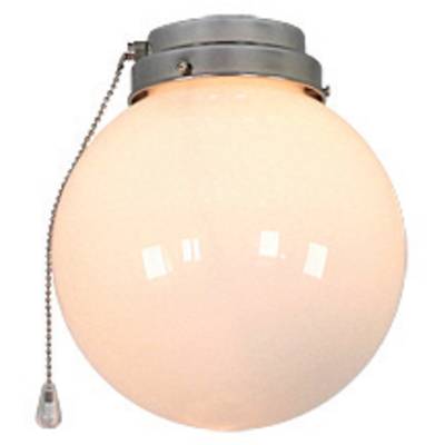 CasaFan 1K CH KUGEL Mennyezeti ventilátor lámpa   Opálüveg (fényes)