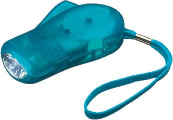 LED-es dinamós lámpa, kék, Ampercell Klick-Klack 04997-1