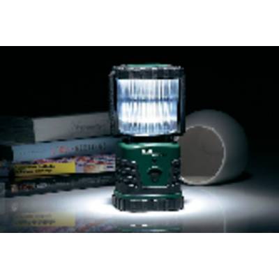 LED-es kempinglámpa, Nichia LED, 50 óra, zöld/fekete, LiteXpress Camp 200 LXL902008