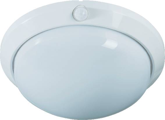 Mennyezeti lámpa mozgásérzékelővel, 300 mm x 113 mm, 230 V/50 Hz, E27, max. 60 W, fehér-1