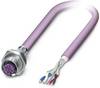 Bus system flat-type plug SACCBP-M12FS-5CON-M16/2,0-920 1534481 Phoenix Contact