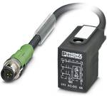 Sensor/Actuator cable SAC-3P-M12MS/0,6-PUR/BI-1L-Z
