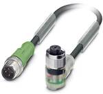 Sensor/Actuator cable SAC-4P-M12MS/3,0-PUR/M12FR-3L