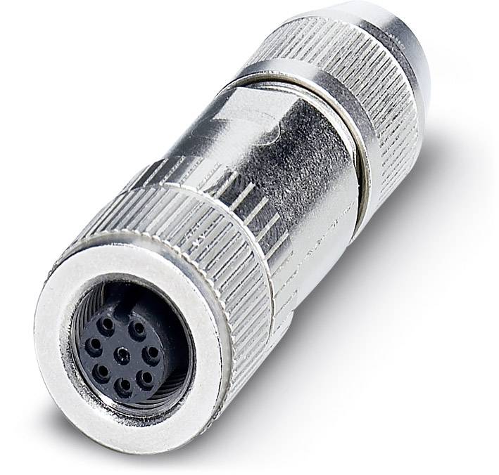 Ezüstözött csatlakozógyűrű több érintkezőhellyel, ipari és elektronikai felhasználásra alkalmas.