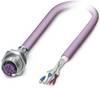 Bus system flat-type plug SACCBP-M12FS-5CON-M16/0,5-920 1534465 Phoenix Contact