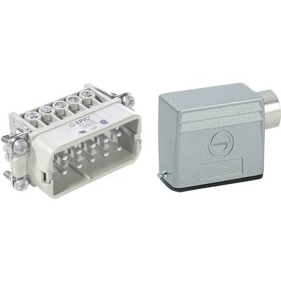 LAPP Csatlakozó készlet EPIC®KIT H-A 10 75009626 10 + PE Csavaros csatlakozó 1 készlet