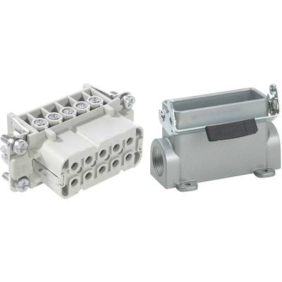 LAPP Csatlakozó készlet EPIC®KIT H-A 10 75009628 10 + PE Csavaros csatlakozó 1 készlet
