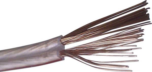 Kash LS/CCA-200 Hangszóró kábel 2 x 1.5 mm² + 2 x 1.5 mm² Átlátszó 200 m