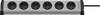 Hálózati elosztó 6 részes szürke-antracit 1,5m EHMANN