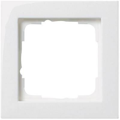 GIRA 1 részes Keret E2, Standard 55, Rendszer 55 Tiszta fehér 0211 29 1 db