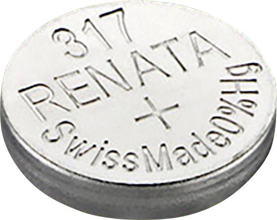 Renata Gombelem 317 1.55 V 1 db 10.5 mAh Ezüstoxid