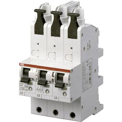 ABB 2CDS781001R4502 S751-E50 Vezeték védőkapcsoló 3 pólusú 50 A