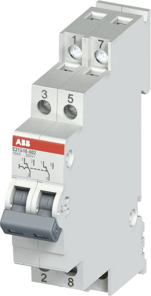 25 A 2 váltó 250 V/AC  ABB 2CCA703046R0001