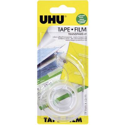 UHU film, átlátszó (H x Sz) 7.5 m x 19 mm UHU, tartalom: 1 tekercs