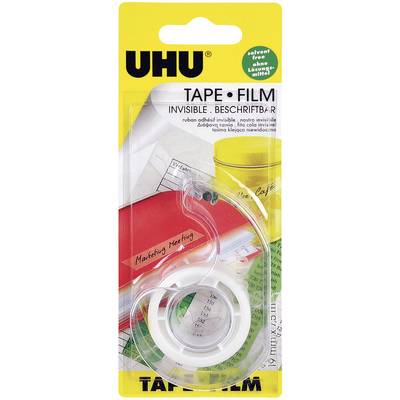 UHU film, feliratozható (H x Sz) 7.5 m x 19 mm UHU, tartalom: 1 tekercs