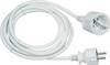 Hálózati hosszabbítókábel, fehér, 3 m, HO5VV-F 3 G 1,5 mm², GAO 143201018