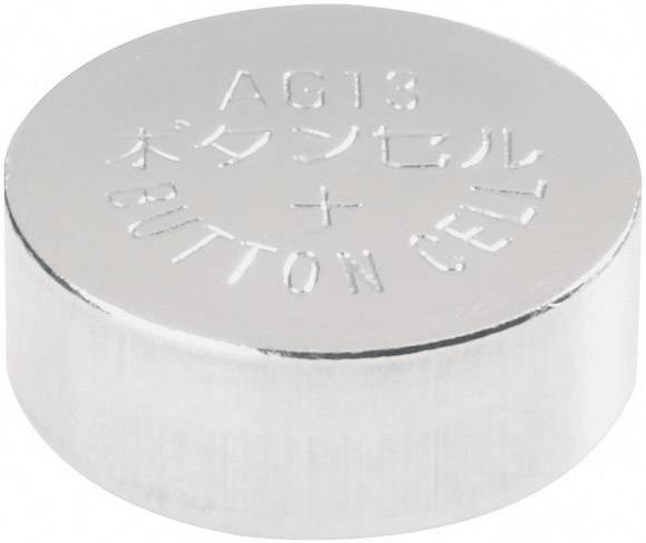 LR44 gombelem, alkáli mangán, 1,5V, 145 mAh, 2 db, Conrad Energy AG13, V13GA, G13A, 13GA, PX76A, PX675A, 157, L1154-1