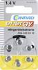 Conrad energy Gombelem ZA 10 1.4 V 6 db 90 mAh Cink-levegő