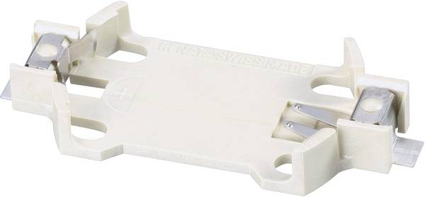 Gombelem tartó, beforrasztható, 36,4 x 24,5 x 7,5 mm, Renata SMTU2450N-LF SMD