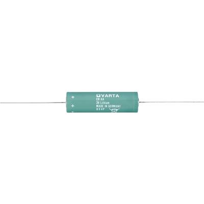 AA lítium ceruzaelem, forrasztható, 3V 2000 mAh, forrfüles, 15 x 50 mm, Varta CR AA CD