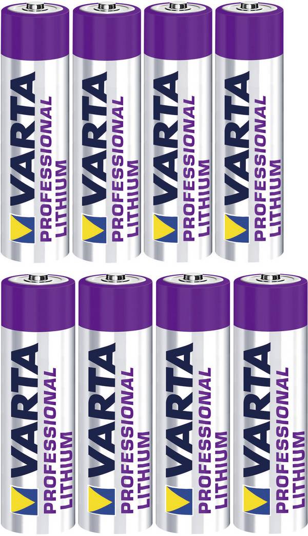Lítium elemkészlet 4xAAA, 4xAA, Varta Professional