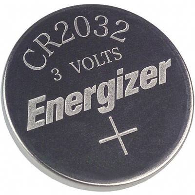 CR2032 lítium gombelem, 3 V, 240 mA, Energizer BR2032, DL2032, ECR2032, KCR2032, KL2032, KECR2032, LM2032
