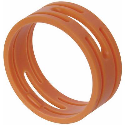 Kábeljelölő gyűrű készlet 10db narancs színű Neutrik XXR-SET-3