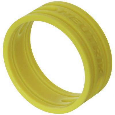 Kábeljelölő gyűrű készlet 10db sárga színű Neutrik XXR-SET-4