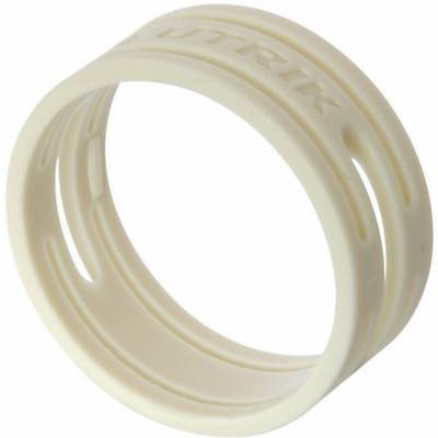 Kábeljelölő gyűrű készlet 10db fehér színű Neutrik XXR-SET-9