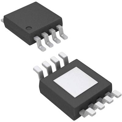 Microchip Technology TC72-3.3MUA Lineáris IC - hőmérséklet érzékelő, átalakító Digitális, központi SPI MSOP-8 
