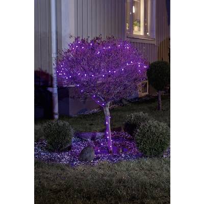 Kültéri LED-es fényfüzér, 1132 cm, 80 piros-kék LED, Konstsmide 3698-540