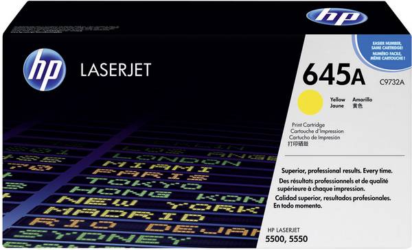 HP 645A C9732A Toner  Sárga 12000 oldal Eredeti Toner kazetta