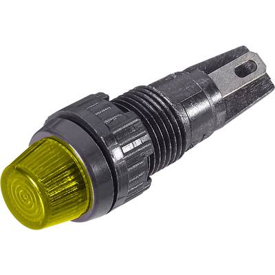 Jelzőlámpák LED-del 24 - 28 V, sárga (átlátszó), RAFI, tartalom: 10 db