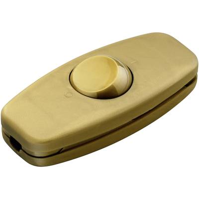 interBär 2 pólusú zsinórkapcsoló, 2 A 250 V/AC, arany