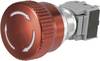 Vészkikapcsoló nyomógomb, fém 250 V/AC 5 A 1 záró, 1 nyitó Ø 19 mm TRU COmPONENTS LAS1-BGQ-11TS IP40
