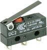 Szubminiatűr kapcsoló, 250 V/AC 1 váltó Forrasztható csatlakozás IP67 Cherry Switches DC2 DC2C-A1LB