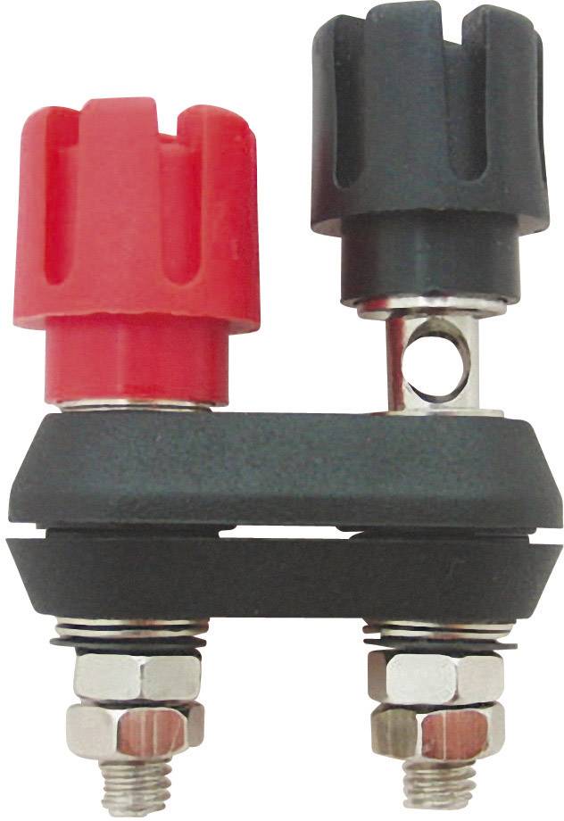 Vezetékösszekötő Piros, Fekete 30 A Cliff CL159701 1 db