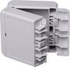 Bopla Bocube B 080805 ABS-7035 96031115 Ipari ház 80 x 89 x 47 ABS Élénk szürke (RAL 7035) 1 db