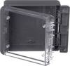 Bopla Bocube B 141306 PC-V0-G-7024 96023224 Kültéri ház 125 x 151 x 60 Polikarbonát V0 Grafitszürke (RAL 7024) 1 db