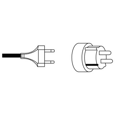 USA/magyar konnektor átalakító úti adapter, Hama 00044211-2