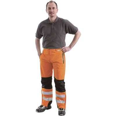 L+D ELDEE  Hekla nagy láthatóságú nadrág Ruhaméret: XXL Világítós narancssárga