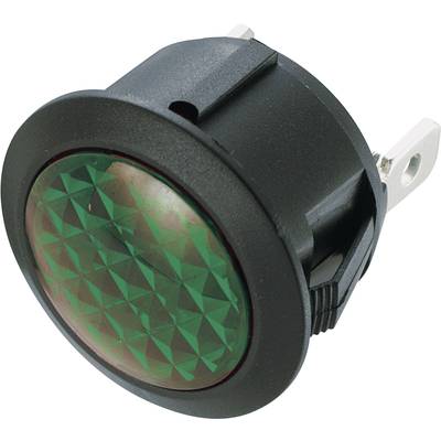 Neon jelzőlámpa 230 V/AC, zöld, SCI