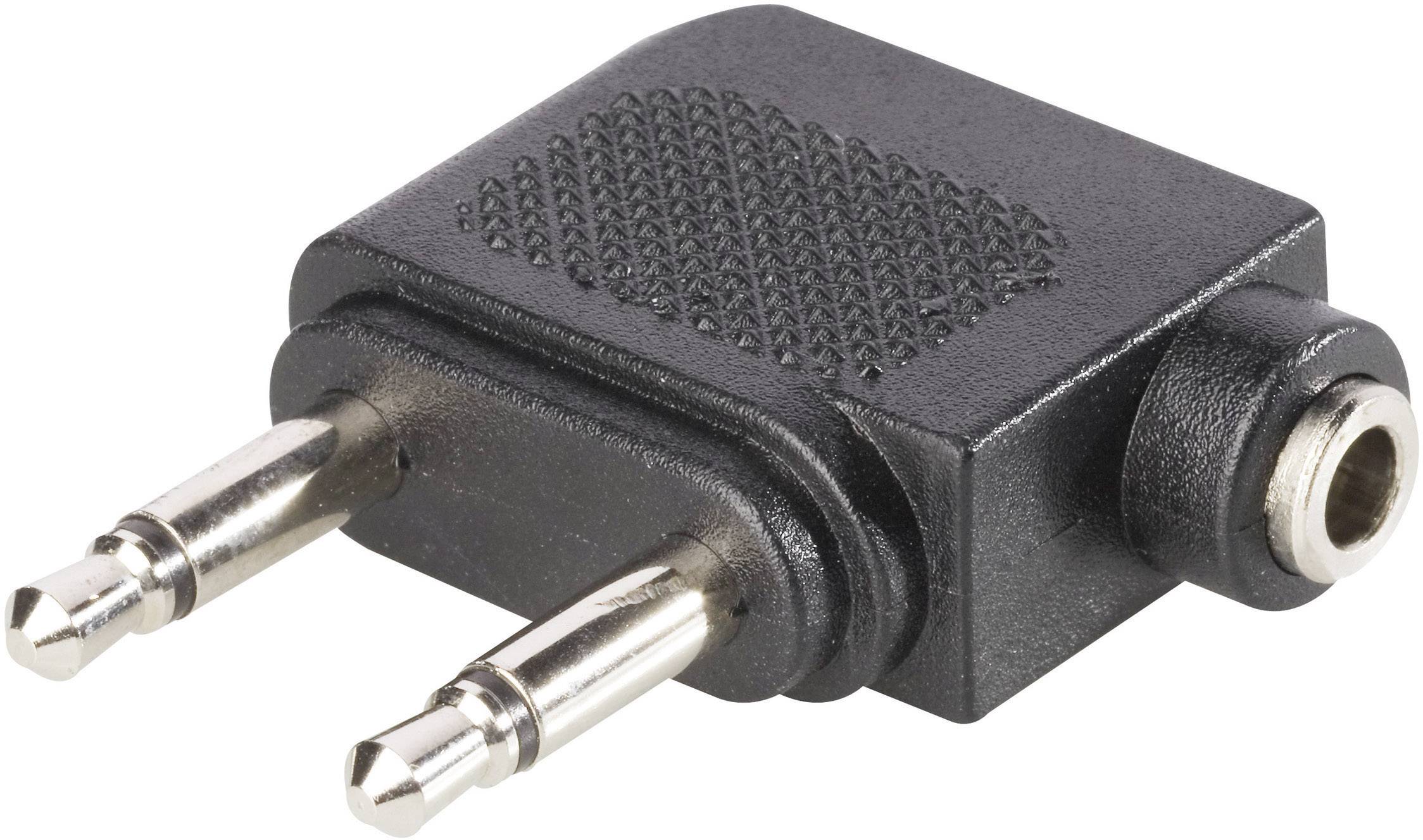 Adapter 2x jack dugó, 3,5MM mono jack alj-0