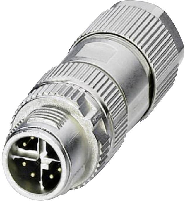 Connecteur de données pour capteurs/actionneurs Phoenix Contact VS-08-M12MS-10G-P SCO 1417430 M12 mâle, droit Nombre de pôles: 8P8C 1 pc(s)