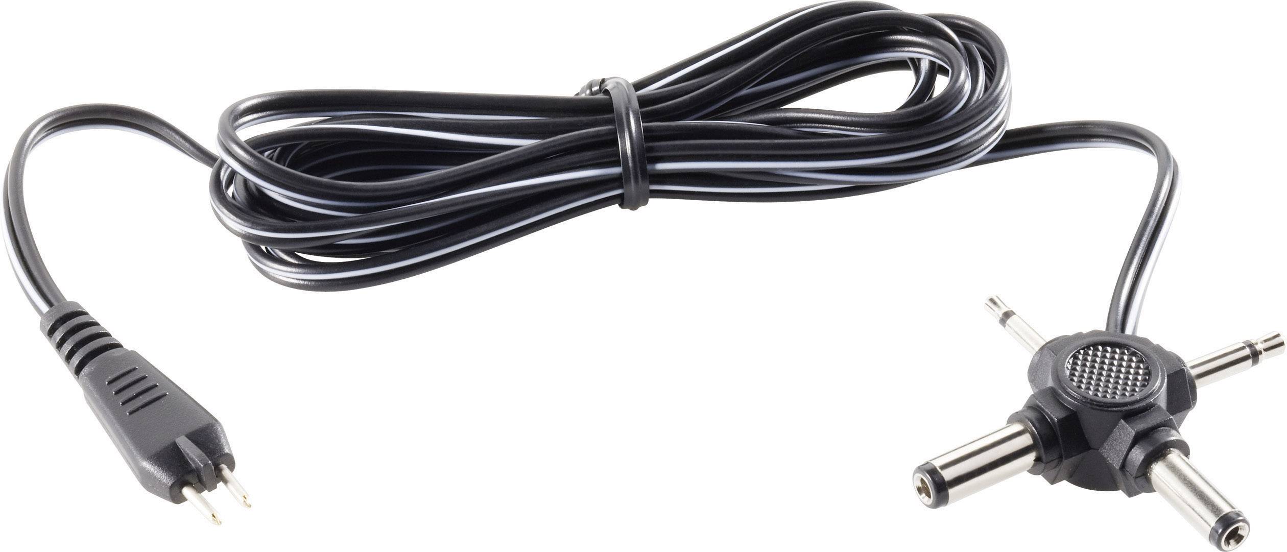 VOLTCRAFT Adapterkábel, 4 féle adapterdugóval