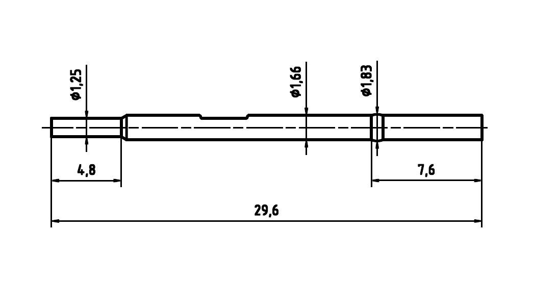 PTR Hartmann H 1025 C Precíziós vizsgálócsap persely