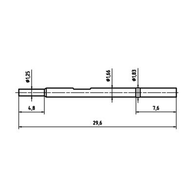 PTR Hartmann H 1025 C Precíziós vizsgálócsap persely