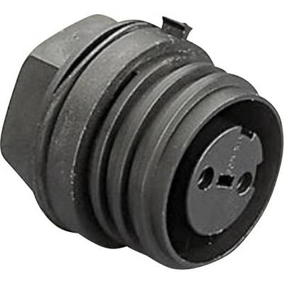 Bulgin PX0931/02/S Kerek dugó Alj, beépíthető Össz pólusszám: 2 Sorozat (kerek csatlakozók): PX 1 db