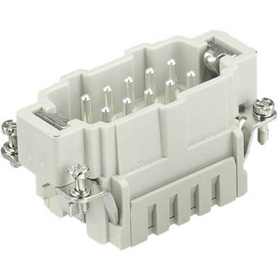 Ipari csatlakozók Series Han® E - betétek Han® 10ES-M-c Harting Tartalom: 1 db